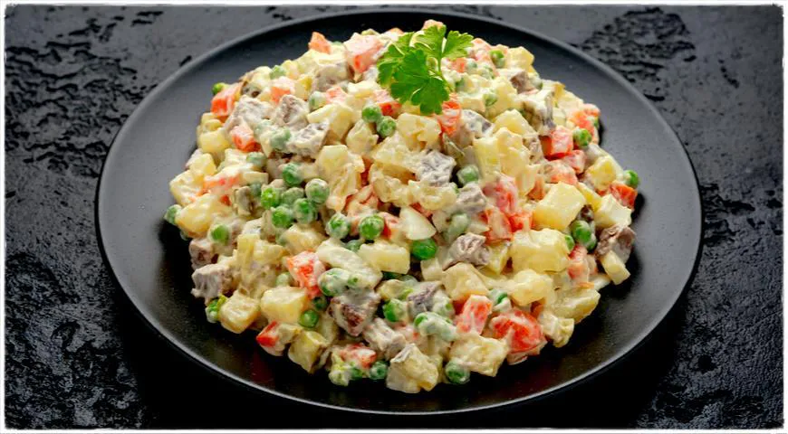 Три нестандартных ингредиента для оливье