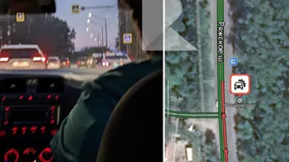 На Ряжском шоссе в Рязани произошло жесткое ДТП с мотоциклистом