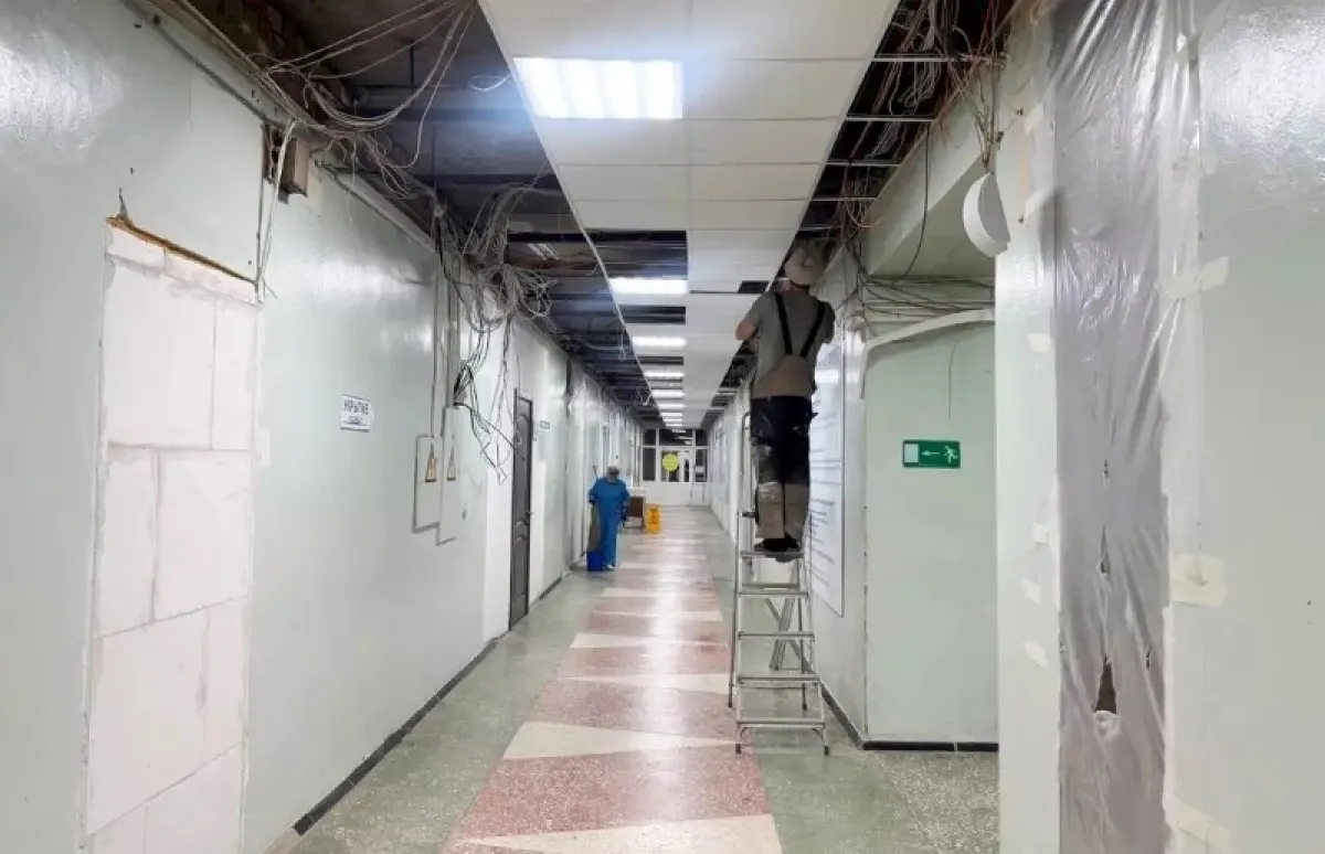 Как продвигается ремонт помещений в отделении клинической больницы № 6?