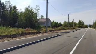 В Гусь-Хрустальном к участкам многодетных семей обеспечили заасфальтировали дорогу