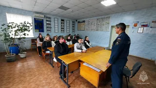 В ГУ МЧС по Пензенской области прошла экскурсия для школьников