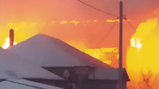 Утечка газа: в селе Аргамаково сгорел дом