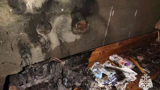 В одном из городов Коми сгорел гараж