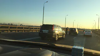 На Солотчинском шоссе снова образовалась многокилометровая пробка