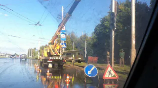 В Канищеве установили новые светофоры