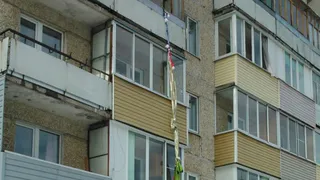 Рязанец выбрался из окна пятого этажа на простынях