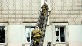 В Рязани загорелась квартира