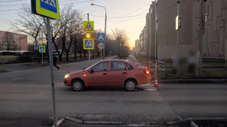 В Магнитогорске автомобиль сбил пенсионерку на пешеходном переходе