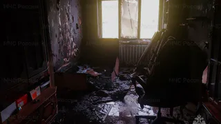 В Чувашии произошел пожар из-за люстры