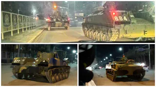 Десантники показали на чем нужно ездить по рязанским дорогам