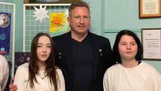 Герой России, лётчик-космонавт встретился со школьниками Владимирской области