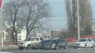 В Брянске произошло тройное ДТП