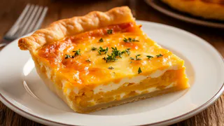 Обычный пирог из кабачка с сыром — тесто не придётся ни месить, ни катать: самый простой рецепт, и при этом вкусный