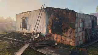 В Пронском районе произошел пожар