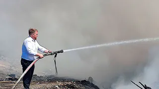 Струя кольчугинского главы вызвала поток иронии местных жителей