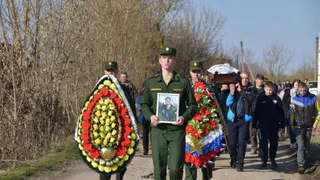 В Рязанской области похоронили участника СВО Владислава Мосолова