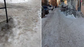 В Чебоксарах по обращению жителей навели порядок и на дороге, и возле нее