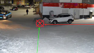 В Коми дети скатились с горки под колеса машины