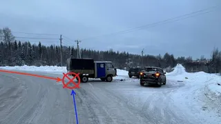 В Коми иномарка въехала на “встречку” и спровоцировала ДТП