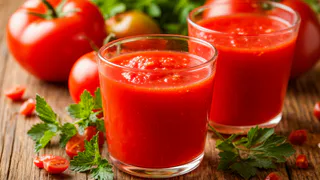 Кто пробует, даже не догадывается, что добавляю в томатный сок для лучшего вкуса. Готовлю гомогенизированный томатный сок на зиму