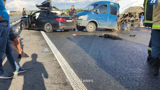 В смертельную аварию на М12 угодила BMW 5-серии с чувашскими номерами