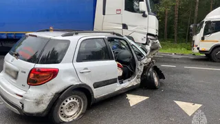 На трассе в Киржачском районе в ДТП столкнулись четыре автомобиля