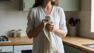 Вафельные полотенца для кухни больше не в тренде - хозяйки нашли альтернативу: и впитывает, и легко отстирывается 