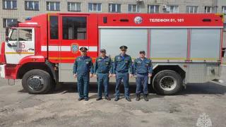 Жители Мурома поблагодарили пожарных за спасение многоквартирного дома от огня