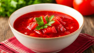 Не свекла и не томат: что добавить в борщ, чтобы он получился ярко-красным — секрет поваров в ресторанах