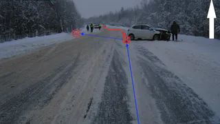 Два ДТП за сутки в Коми привели к травмам 3 человек