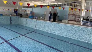 В Петушках начали масштабный ремонт спорткомплекса «Олимпиец»