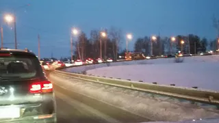 В Рязани снова зафиксировали 10-балльные пробки 