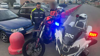 Байкер без прав не ушел – мотовзвод Магнитогорска в действии  