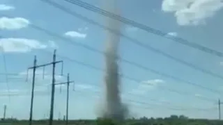 Видео: очевидцы засняли торнадо под Рязанью