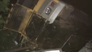 В Клинцовском районе автобус с футболистами упал с моста