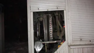 В Рязани сгорела торговая палатка