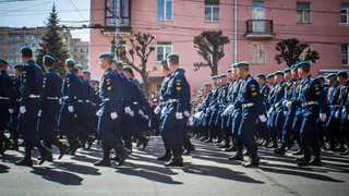 В Рязани прошёл торжественный Парад Победы