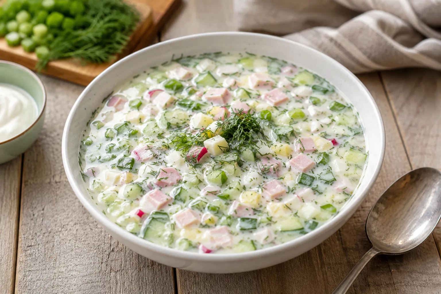 Не квас и не кефир: 3 неожиданные заправки для окрошки – вкус яркий, свежий и супер насыщенный