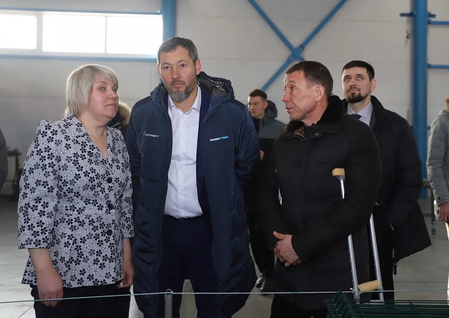 В Нижнекамске побывал министр промышленности и торговли РТ