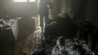 Во Владимире произошел пожар в многоквартирном доме на улице Северной