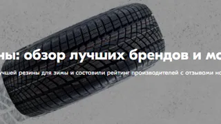Какие зимние шины Озон лучшие в Москве