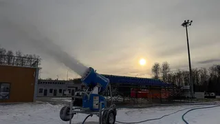 В Казани начали готовить лыжные трассы к зимнему сезону