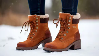 Сделал жене нескользящую подошву на зимние сапоги - 5 минут и готово: теперь передвигается по льду как по асфальту