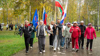 В Нижнекамске более 250 человек вышли на акцию «10 000 шагов к жизни»
