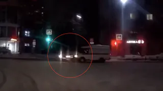 Видео: момент аварии с участием скорой в Горроще