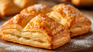 Только мука и кипяток: часто готовлю слоёные лепёшки вместо хлеба - рецепт дала подруга из Узбекистана