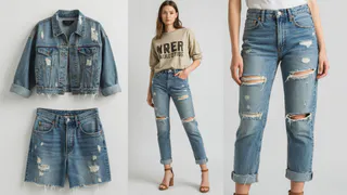 Плотный деним не должен мучить: принимаю горячую ванну сама, а потом завожу для своих джинс