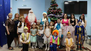 В Усинске «Полицейский Дед Мороз» подарил праздник воспитанникам детского дома