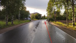 В Коми водитель мопеда пострадал в ДТП