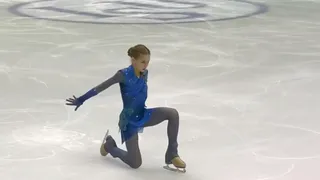 Фигуристка Александра Трусова заняла третье место на Гран-при: видео